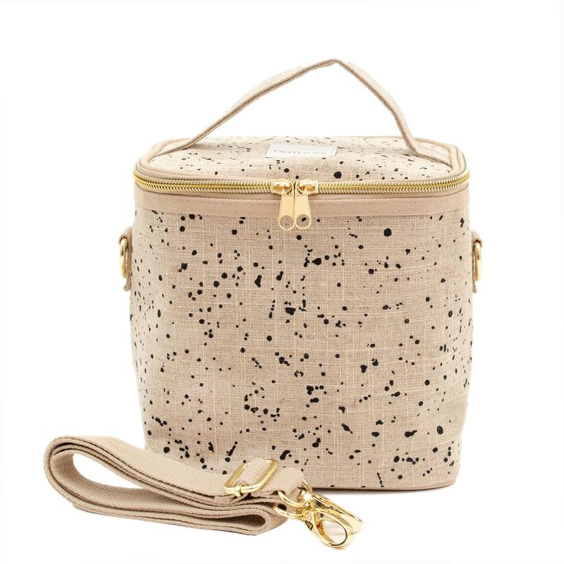 Splatter Linen Petite Poche