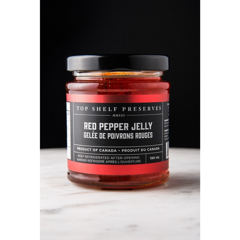 Top Shelf Preserves Red Pepper Jelly