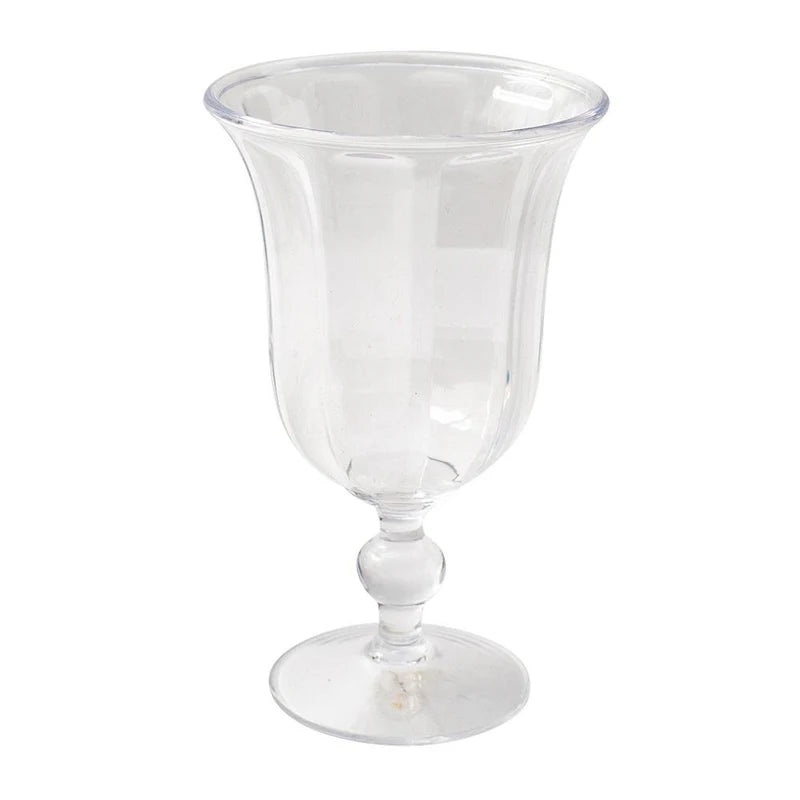 Acrylic Flared Water Glass - Clear
