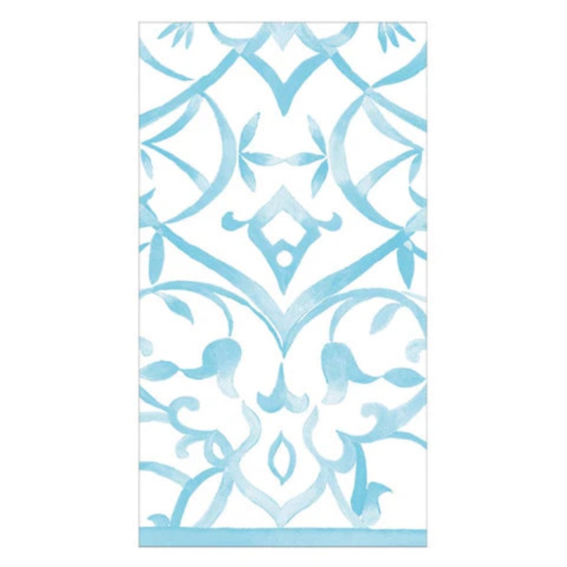 Algarve Aqua Paper Napkins - Guest Towel / Dinner