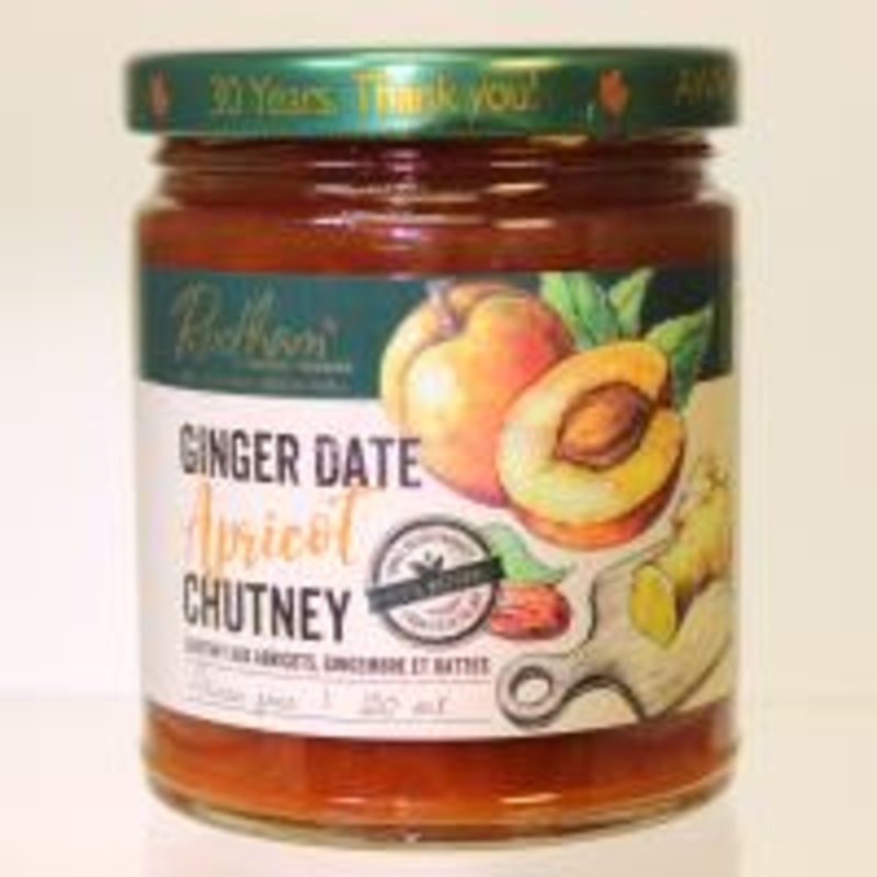 Apricot Ginger Date Chutney