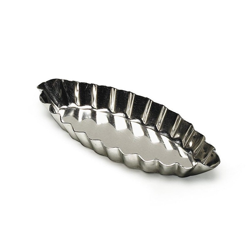GOBEL Tartlet Fluted Boat Mold