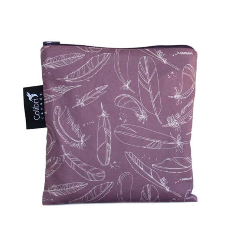 Large Snack Bag - Feather