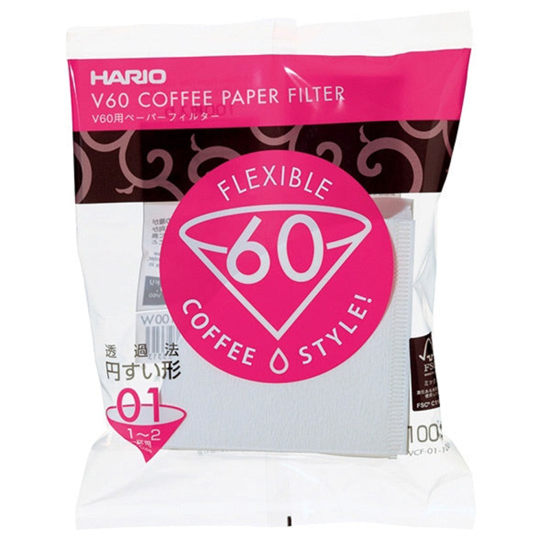 Hario V60-01 Paper Filters