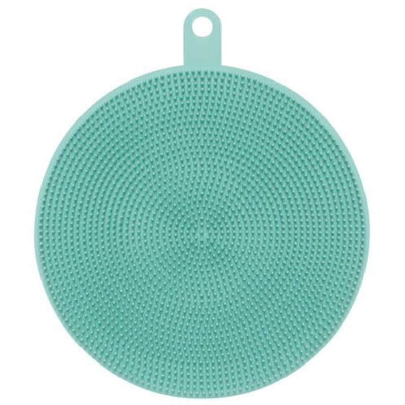 Silicone Scrubber in Aqua