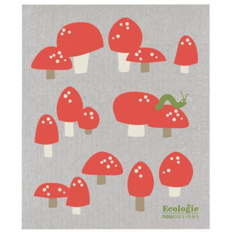 Swedish Dishcloth Totally Toadstools