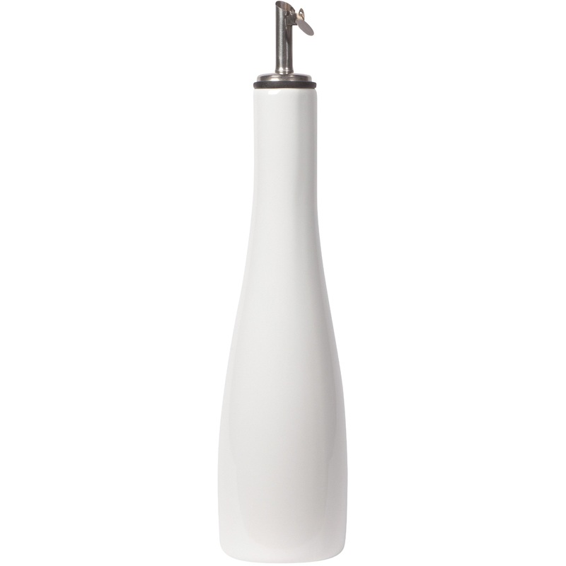 White Oil Cruet