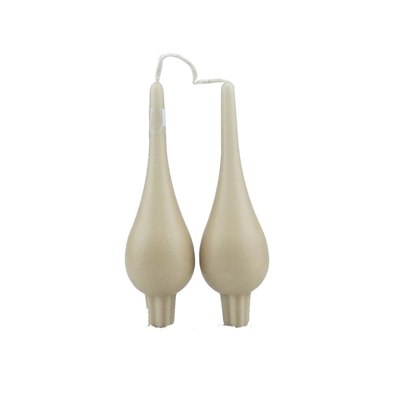 Danish Drop Candles - Sand