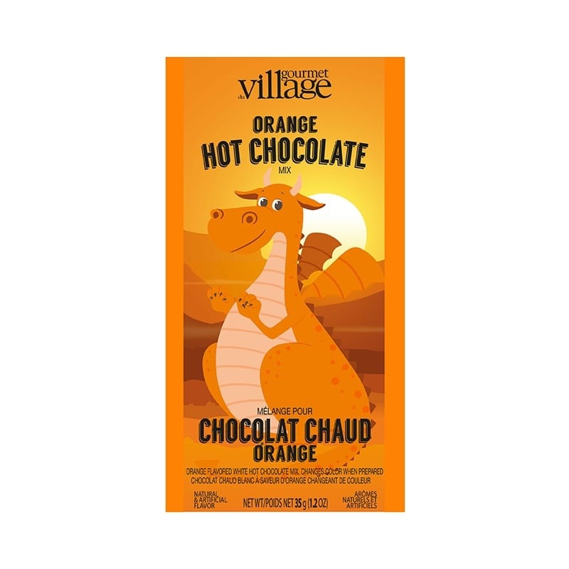 Dragon Colour Changing Orange Hot Chocolate