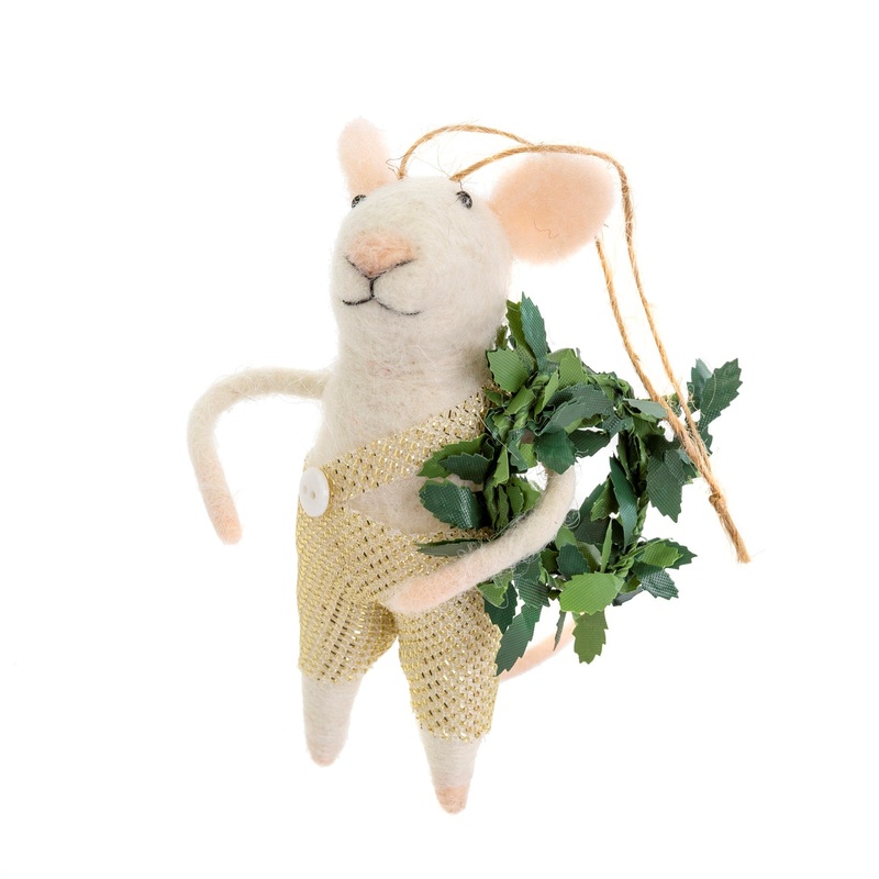 Felt Ornament - Holiday Hank