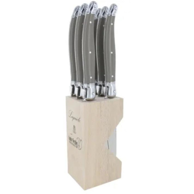 Grey Laguiole Steak Knife Set