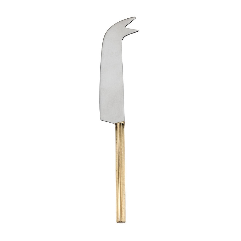 Rib Handle Cheese Knife