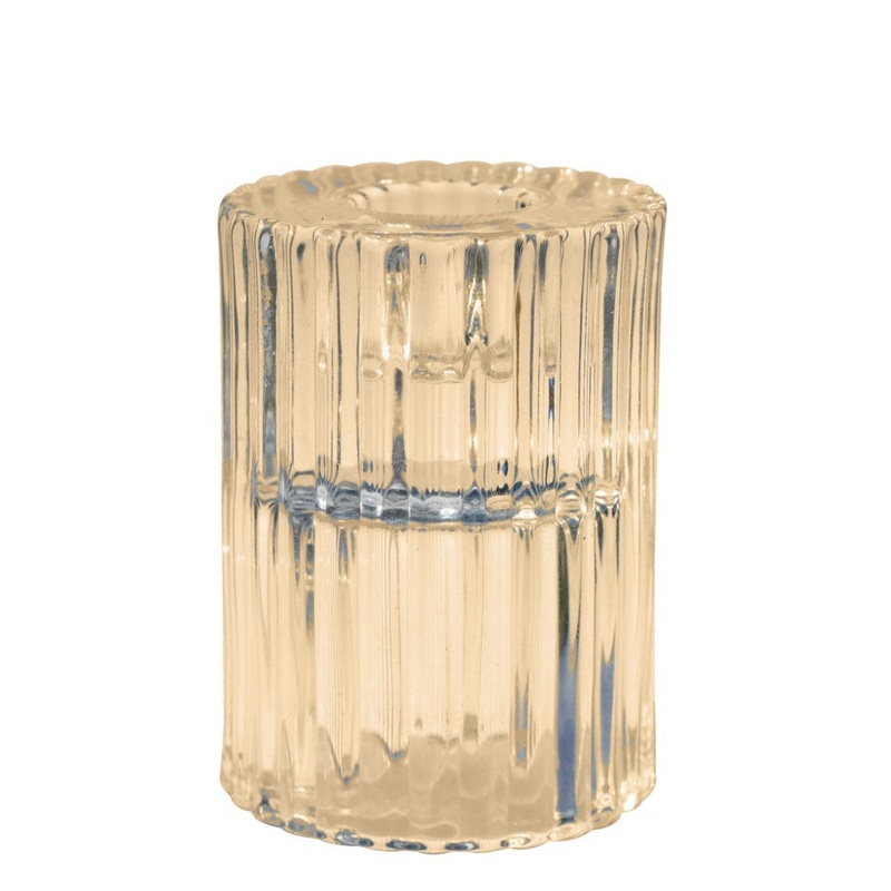 Rillo Bronze Candle Holder - Large