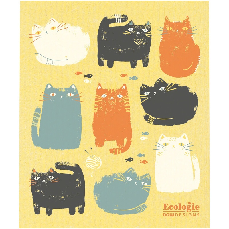 Swedish Dishcloth Purrfect Pals
