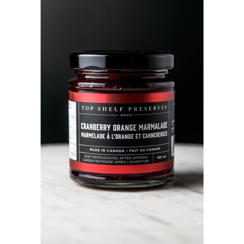 Top Shelf Preserves Cranberry Orange Marmalade