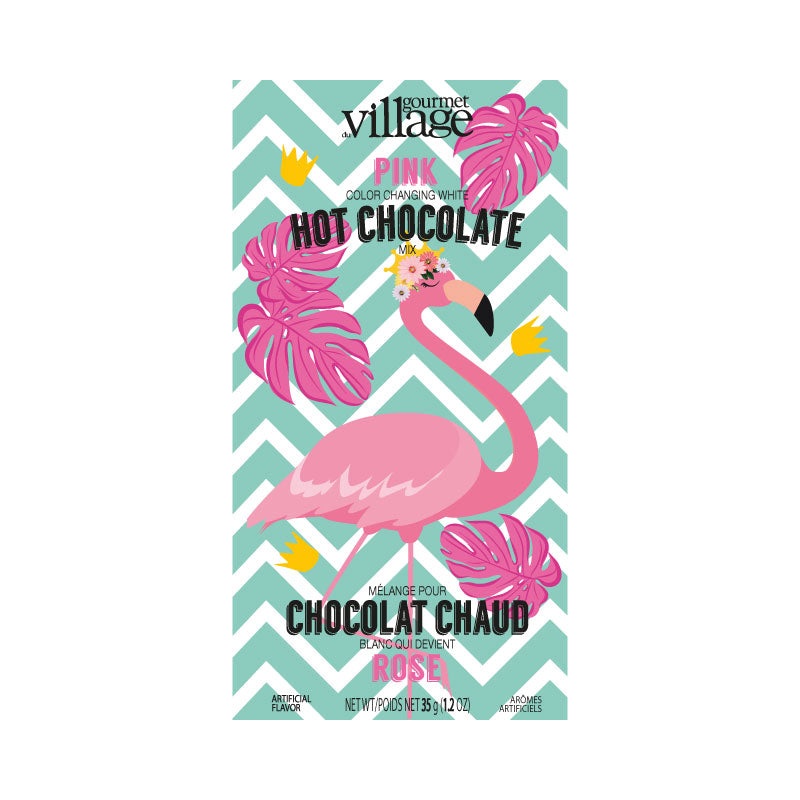 Flamingo Colour Changing White Hot Chocolate