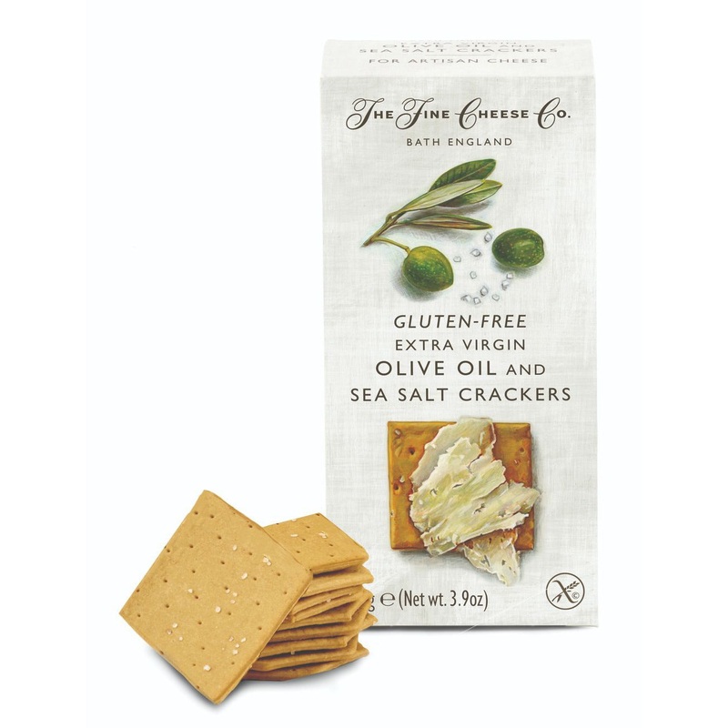 Gluten Free Extra Virgin Olive Oil & Sea Salt Crackers