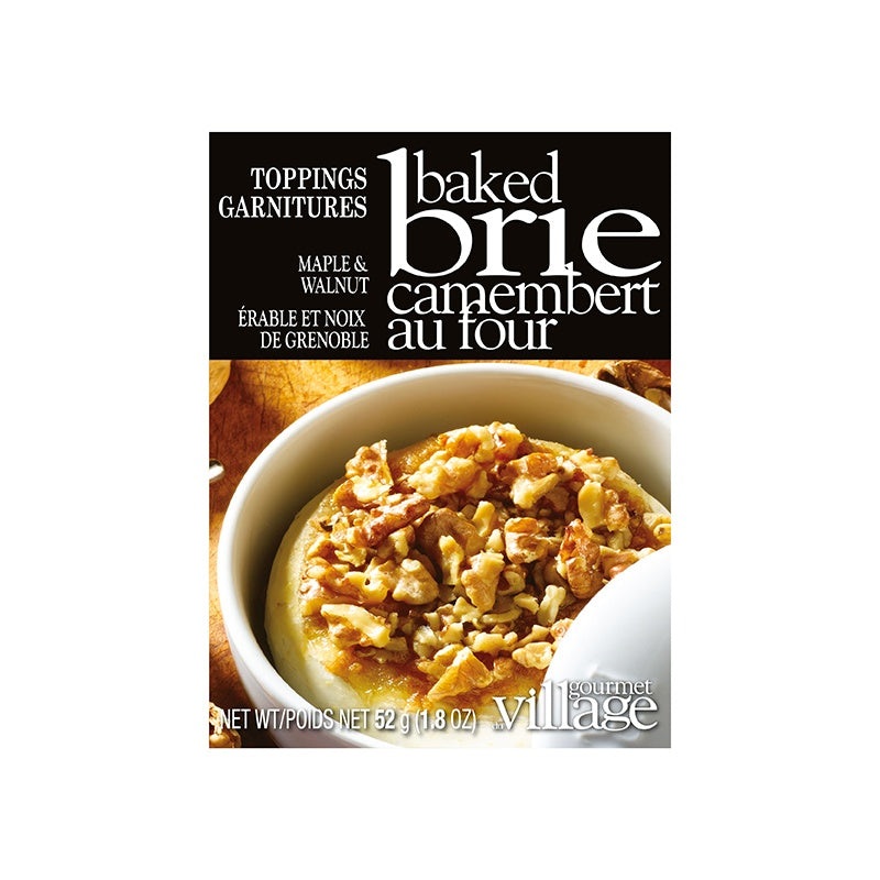 Maple Walnut Brie Topping