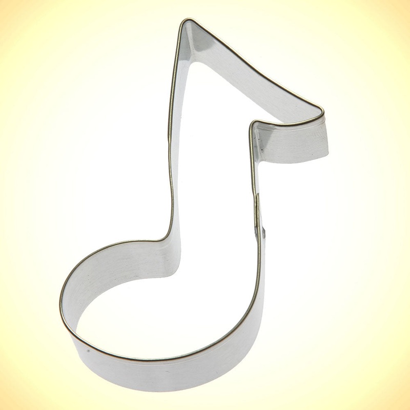 Music Note Cookie Cutter
