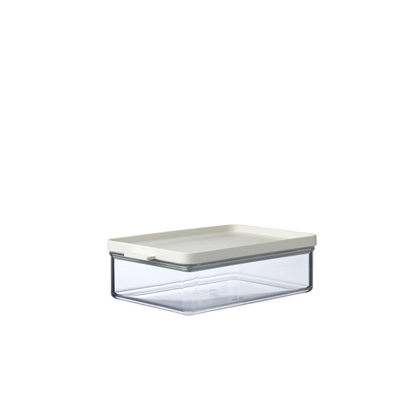 Rectangular Storage Box 2550ml - White