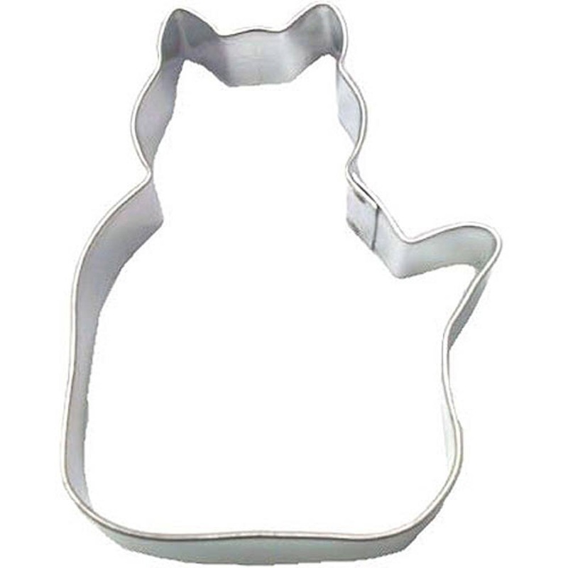 Sitting Cat Cookie Cutter