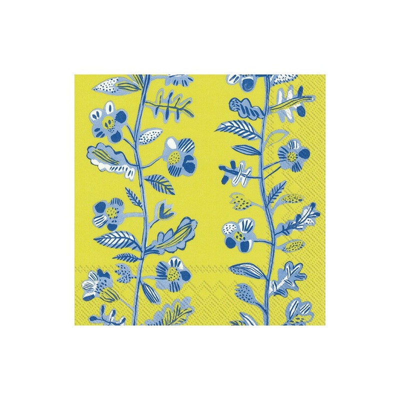 Summer Flowers Paper Napkins - Lunch