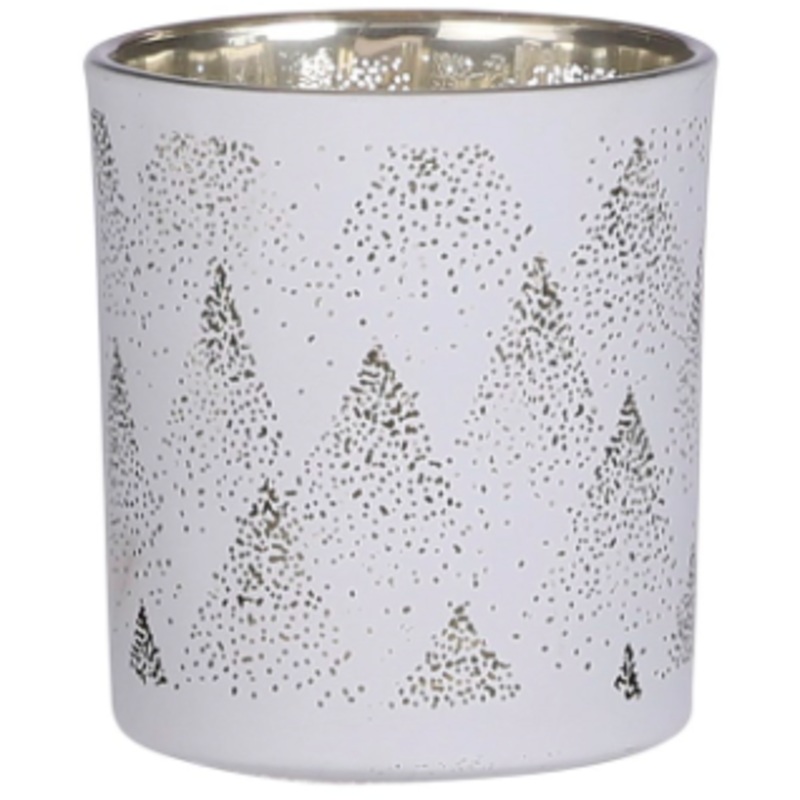 White Twinkle Tealight Holder