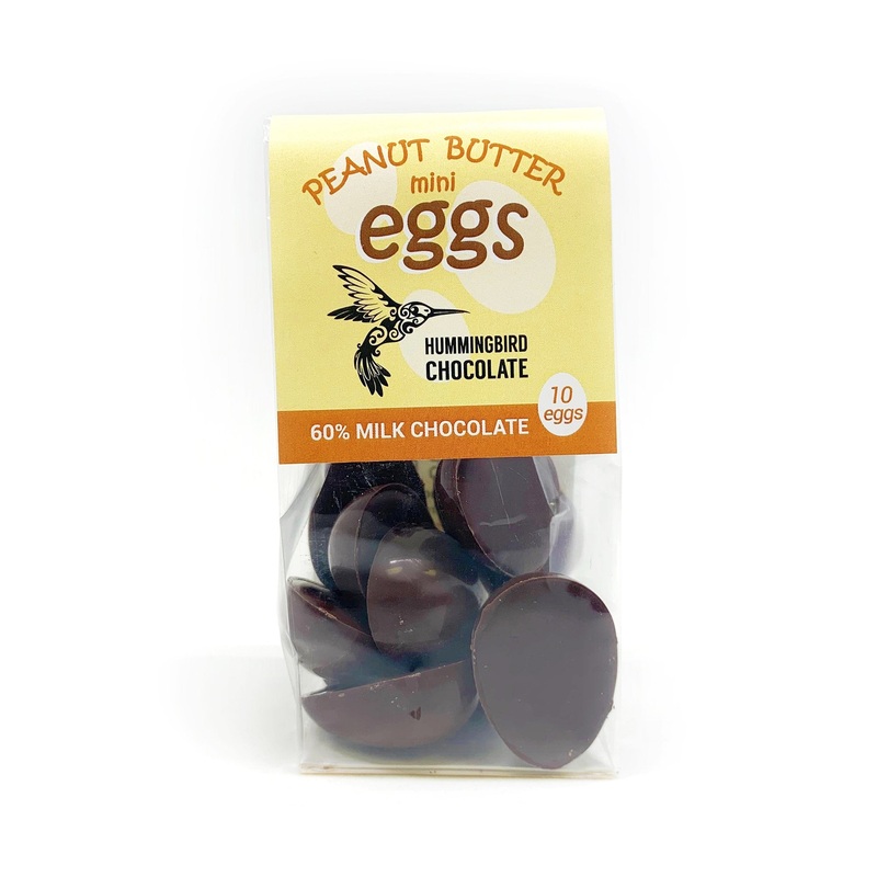 Chocolate Peanut Butter Easter Eggs - Hummingbird Chocolate