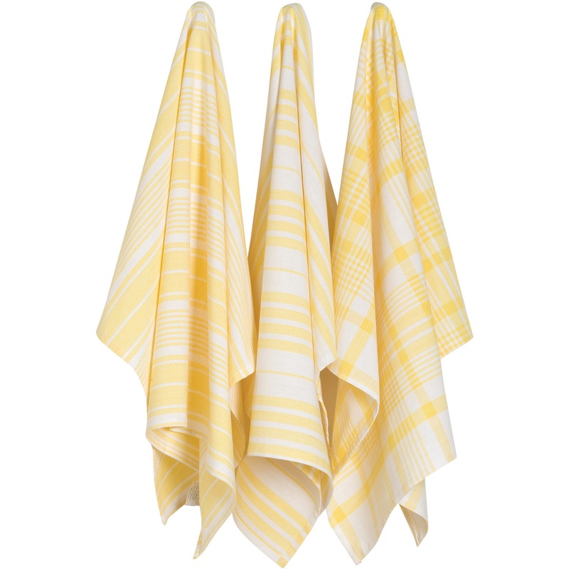 Jumbo Towel Set - Lemon
