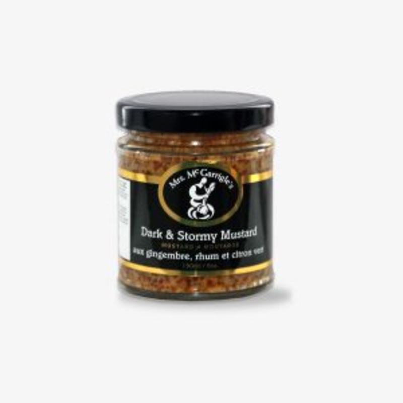 Mrs. McGarrigle's Dark & Stormy Mustard