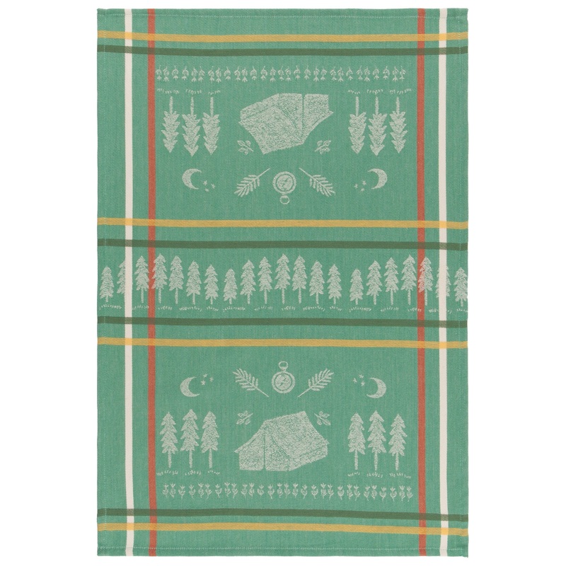 Out & About Jaquard Tea Towel