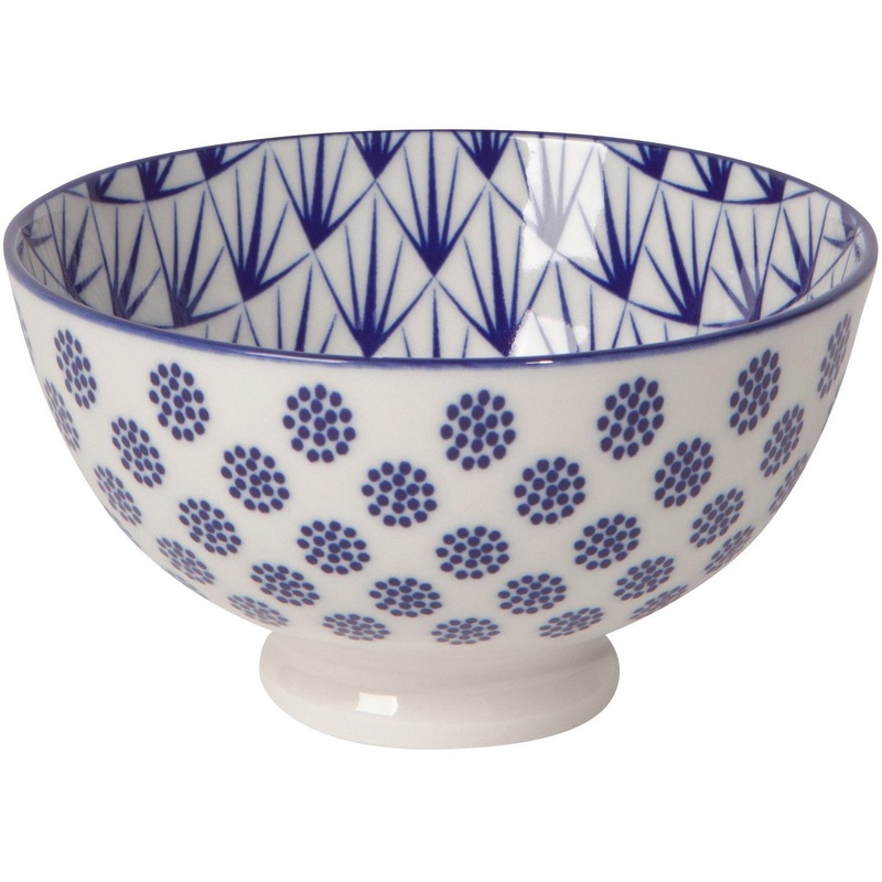 Small Blue Dots Bowl