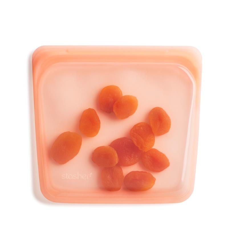 Stasher Sandwich Silicone Bag - Papaya