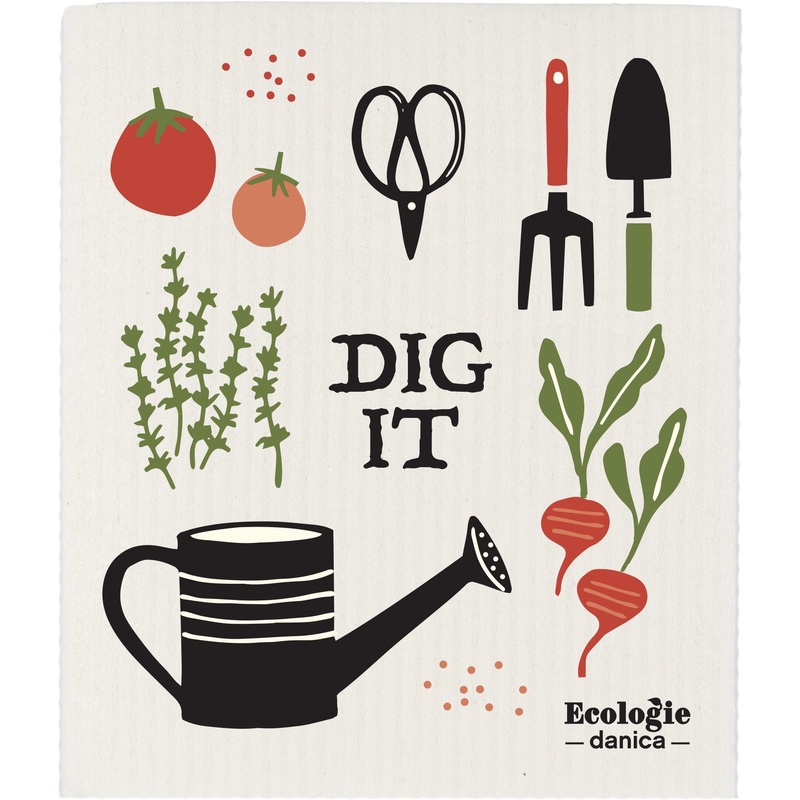 Swedish Dishcloth - Garden