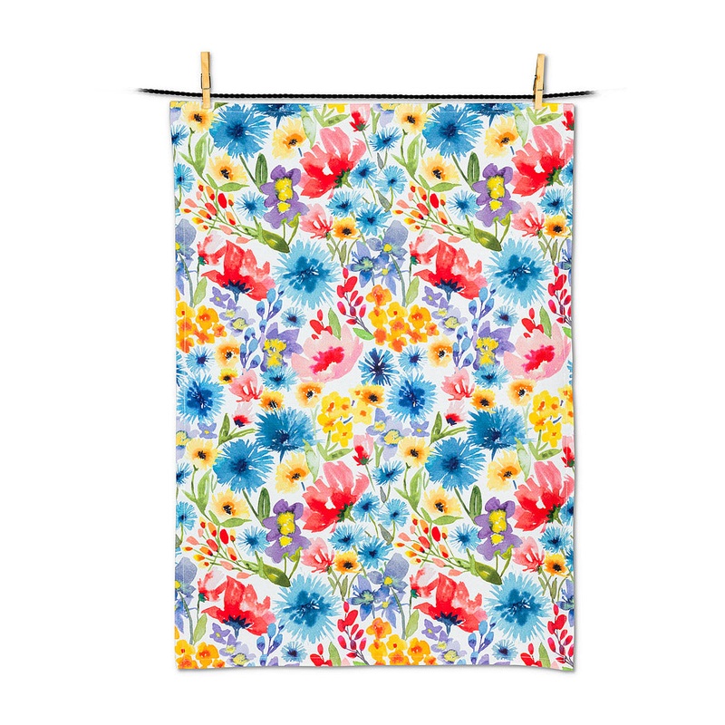 Wildflower Tea Towel