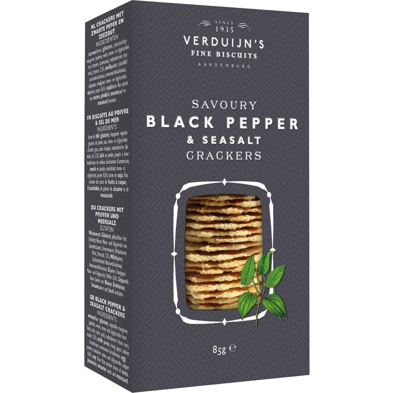 Black Pepper & Sea Salt Crackers