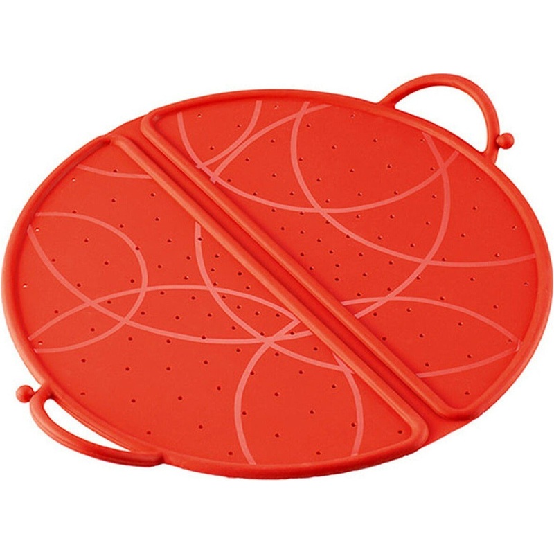 Kuhn Rikon Folding Splatter Screen - Red