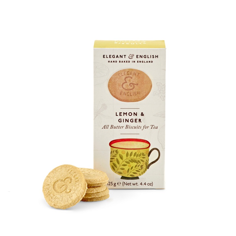 Lemon & Ginger Biscuits