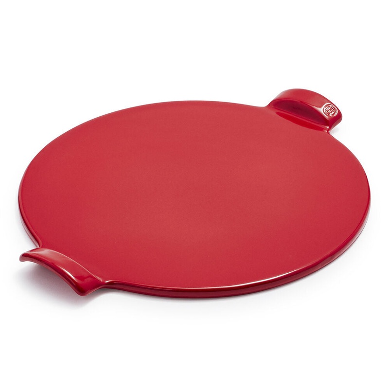Red Emile Henry Pizza Stone