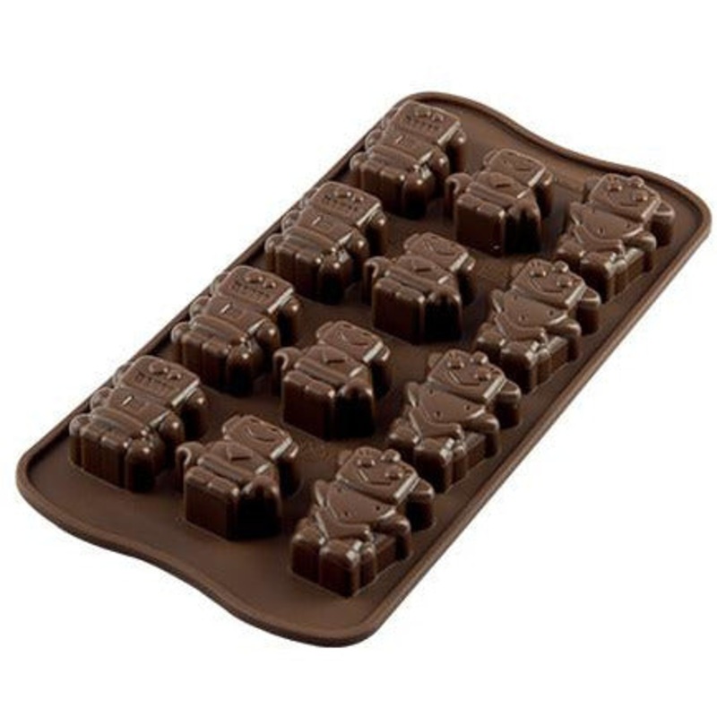 Silicone Chocolate Robots Mold