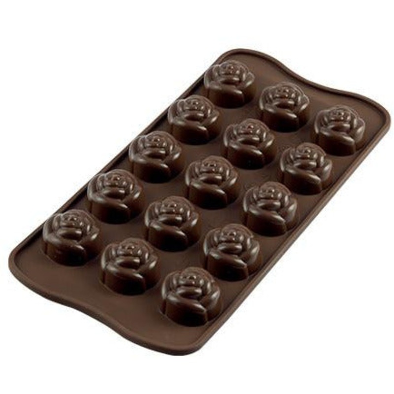 Silicone Chocolate Rose Mold
