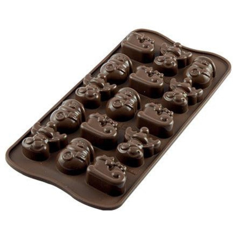 Silicone Chocolate Winter Mold