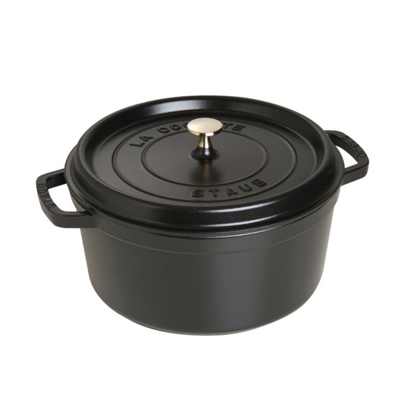 Staub 5.2L Cocotte Black