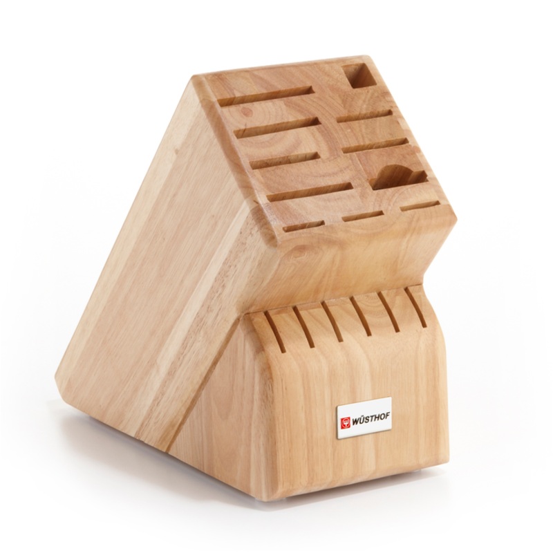 Wusthof 17 Slot Knife Block - Natural Beech
