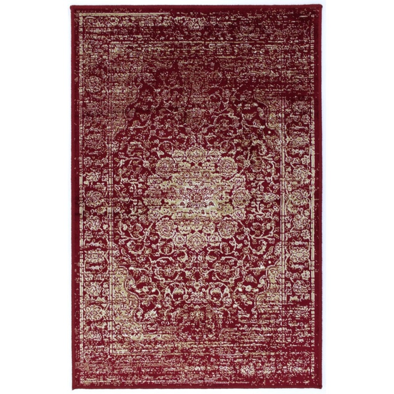 2' x 8' Garland Faded Red Runner