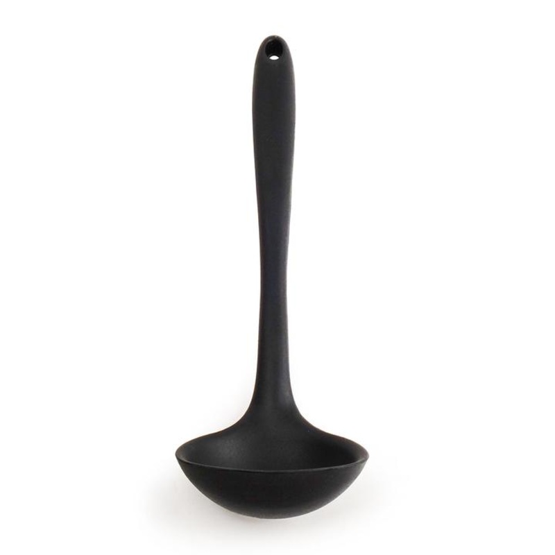 Black Silicone Ladle