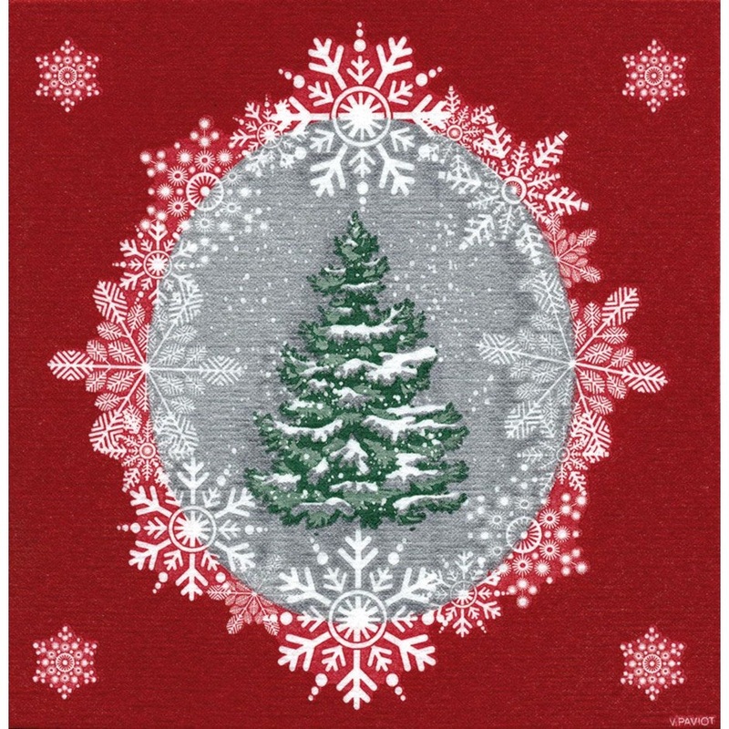 Paviot Dinner Napkins - Beau Sapin