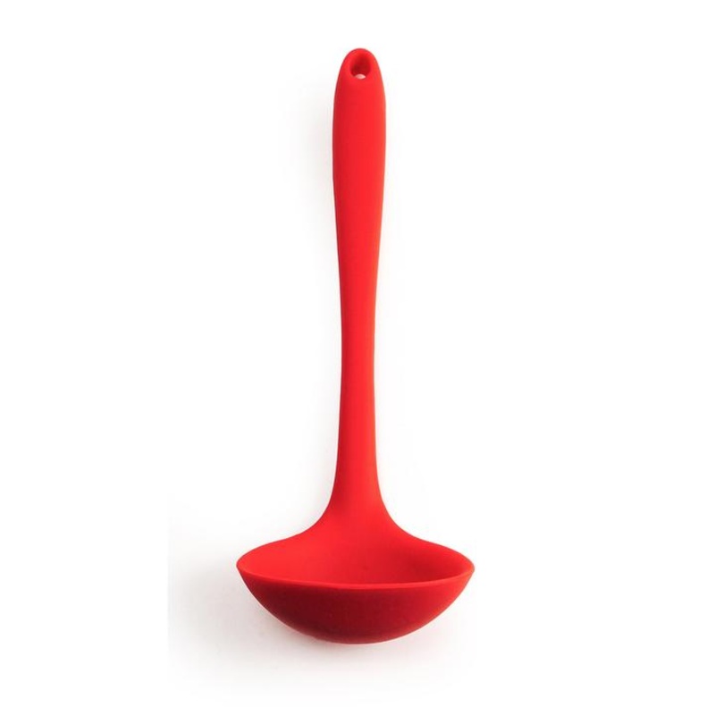 Red Silicone Ladle