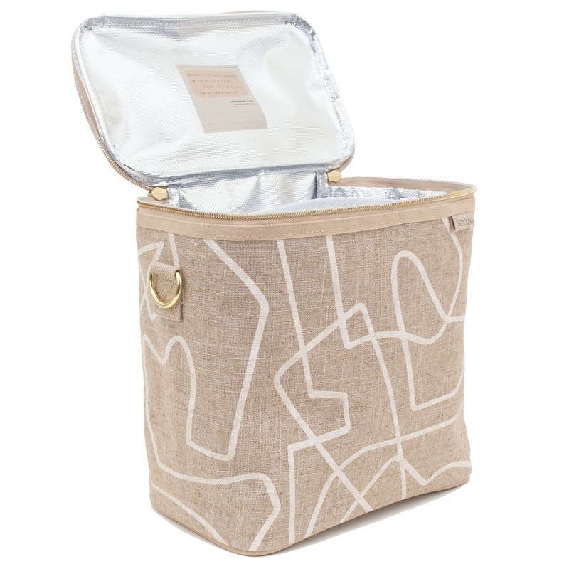 SoYoung Abstract Lines Lunch Poche