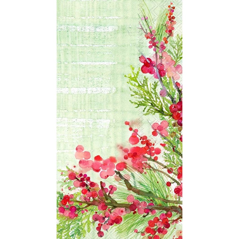 Winterberry Paper Napkins - Dinner